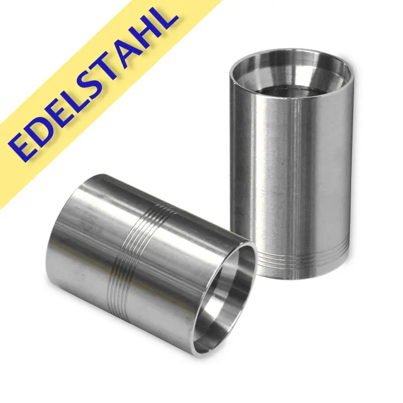 Fassungen Interlock Edelstahl